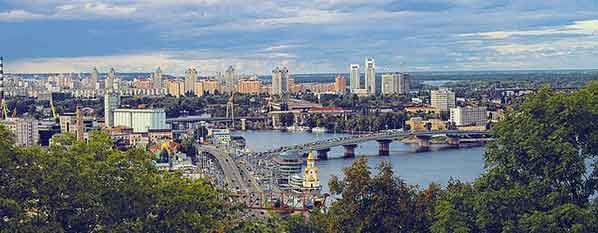 Kiev, the capital of Ukraine